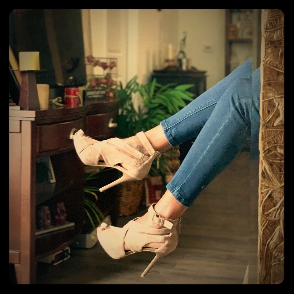 Suede Sandals